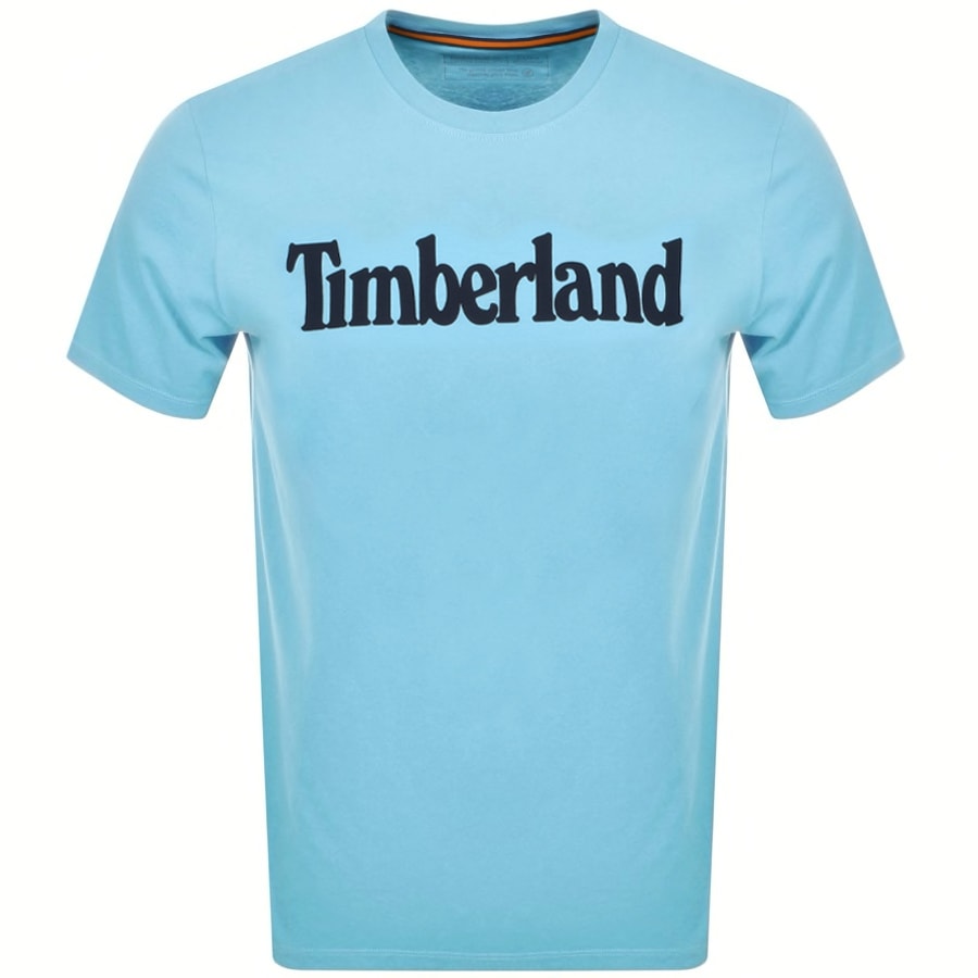 Alternative Image for ProductTimberland Logo T Shirt Blue1